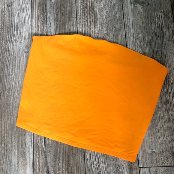 Garage Tops - Garage Bright Orange Tube Top